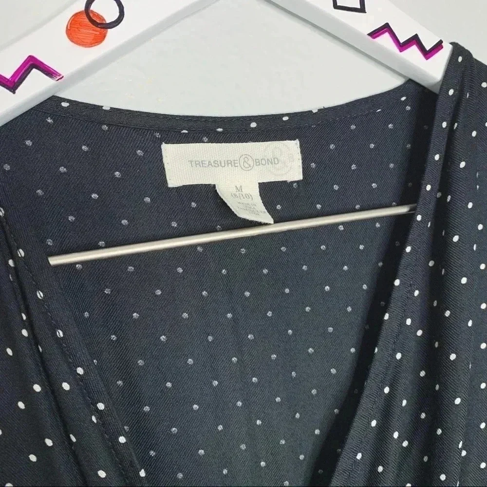 Nordstrom Treasure & Bond Youth Dot Jumpsuit - Picture 3 of 8